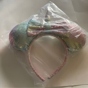 Disney Unicorn Pastel Sequin Ears Headband